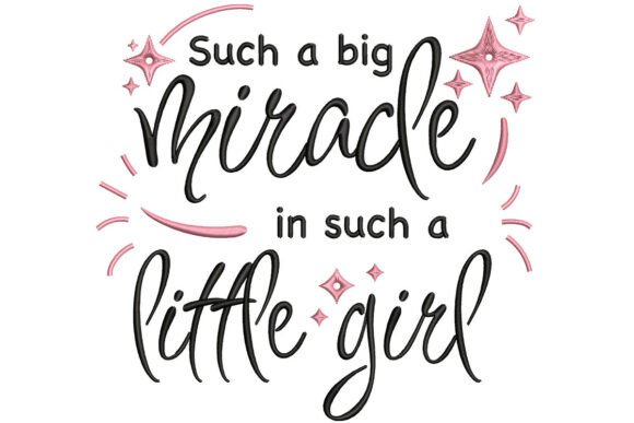 Baby Girl Quote Embroidery Review