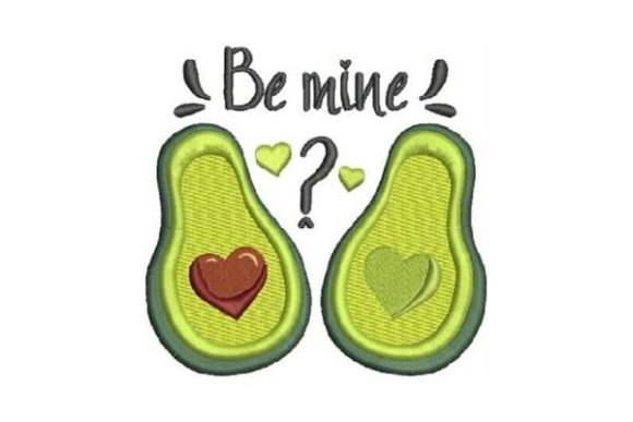 Be Mine Avocado Embroidery Review