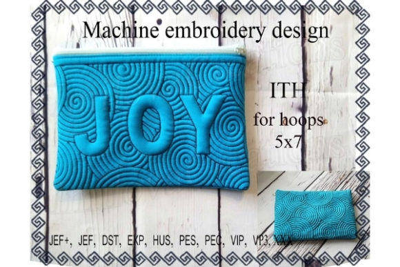 Cosmetic Bag in the Hoop - Joy Review