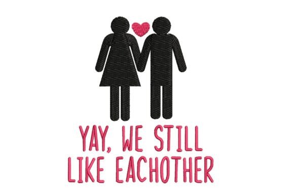 Funny Couple Goals Art Embroidery Review
