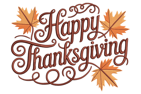 Happy Thanksgiving Embroidery Review