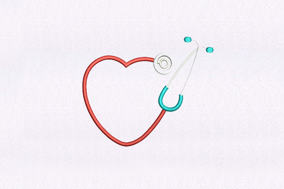 Heart Stethoscope Embroidery Review