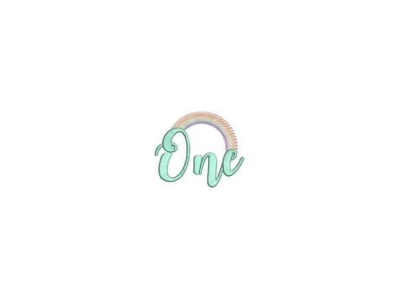 One Year Rainbow Embroidery Design Review