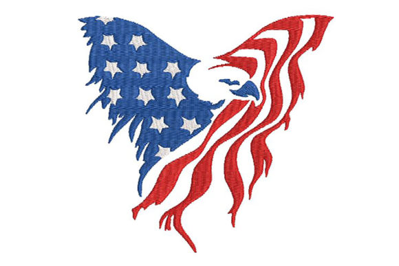 Review: American Eagle Flag Stylized