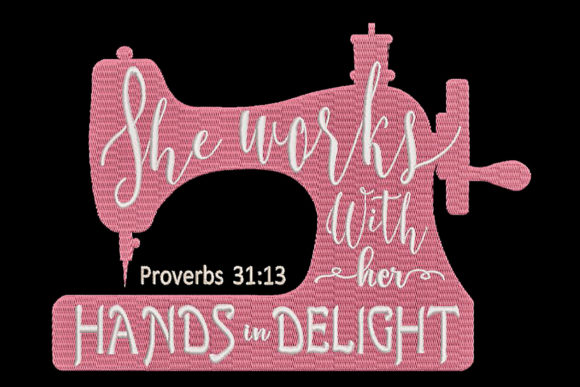 Sewing Machine with Quote from the Bible: A Seller’s Perspective