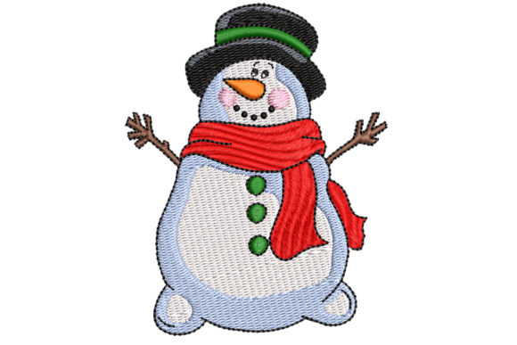 Snowman with Red Scarf Review