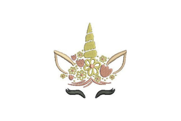 Unicorn Face Embroidery Design Review