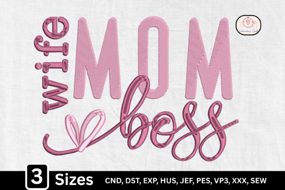 Wife Mom Boss Funny Boss Mom Review